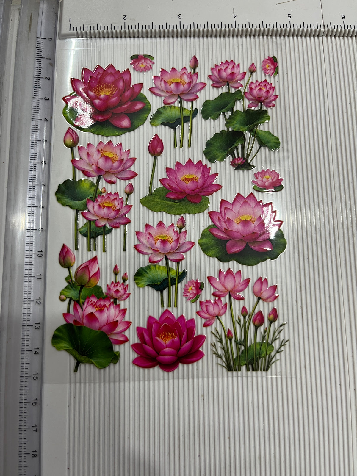 Uv dtf Sticker lotus