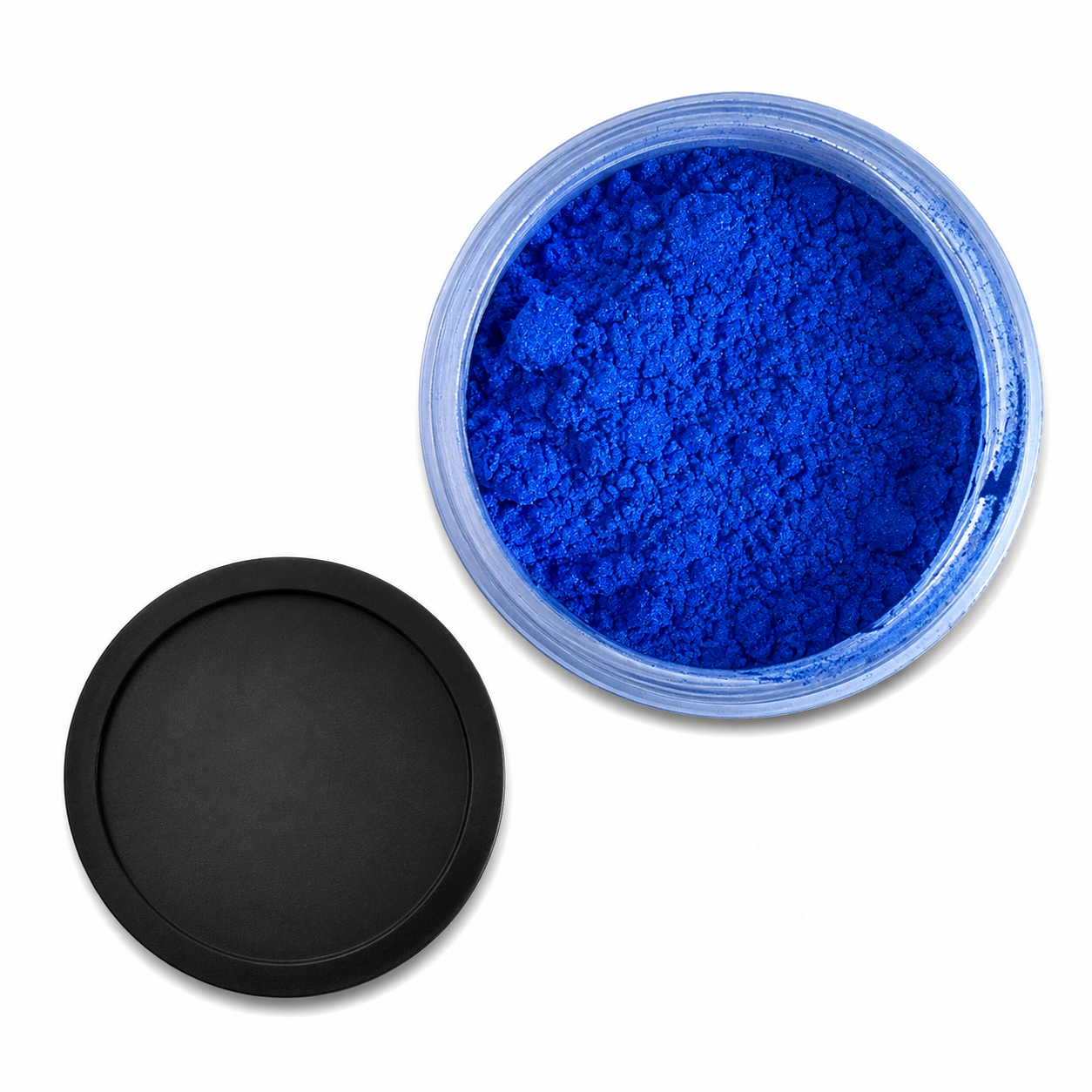 Dark blue pearl pigment