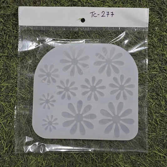 Flower 3D 10 Cavity Silicon Mould