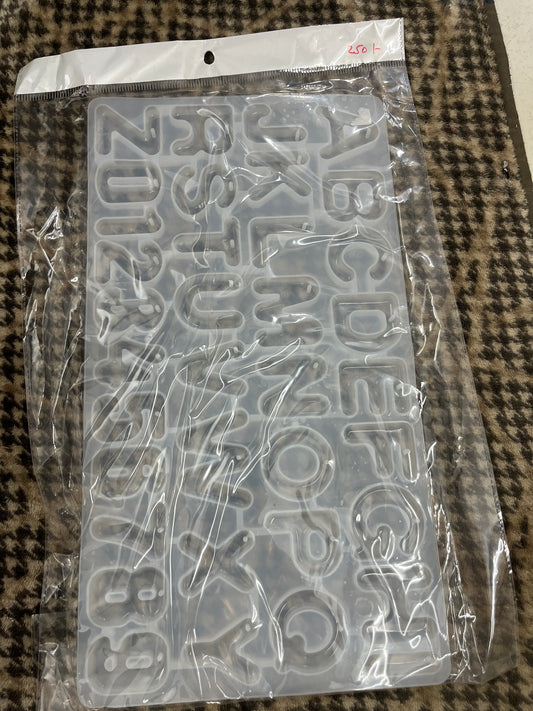 Alphabet  Dudle mold