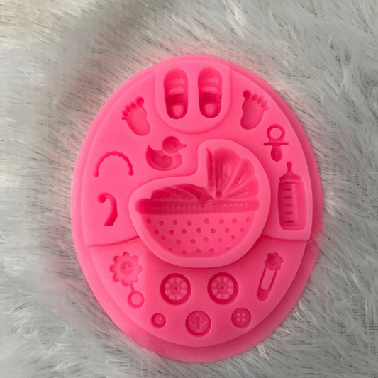 Baby birth silicone mold