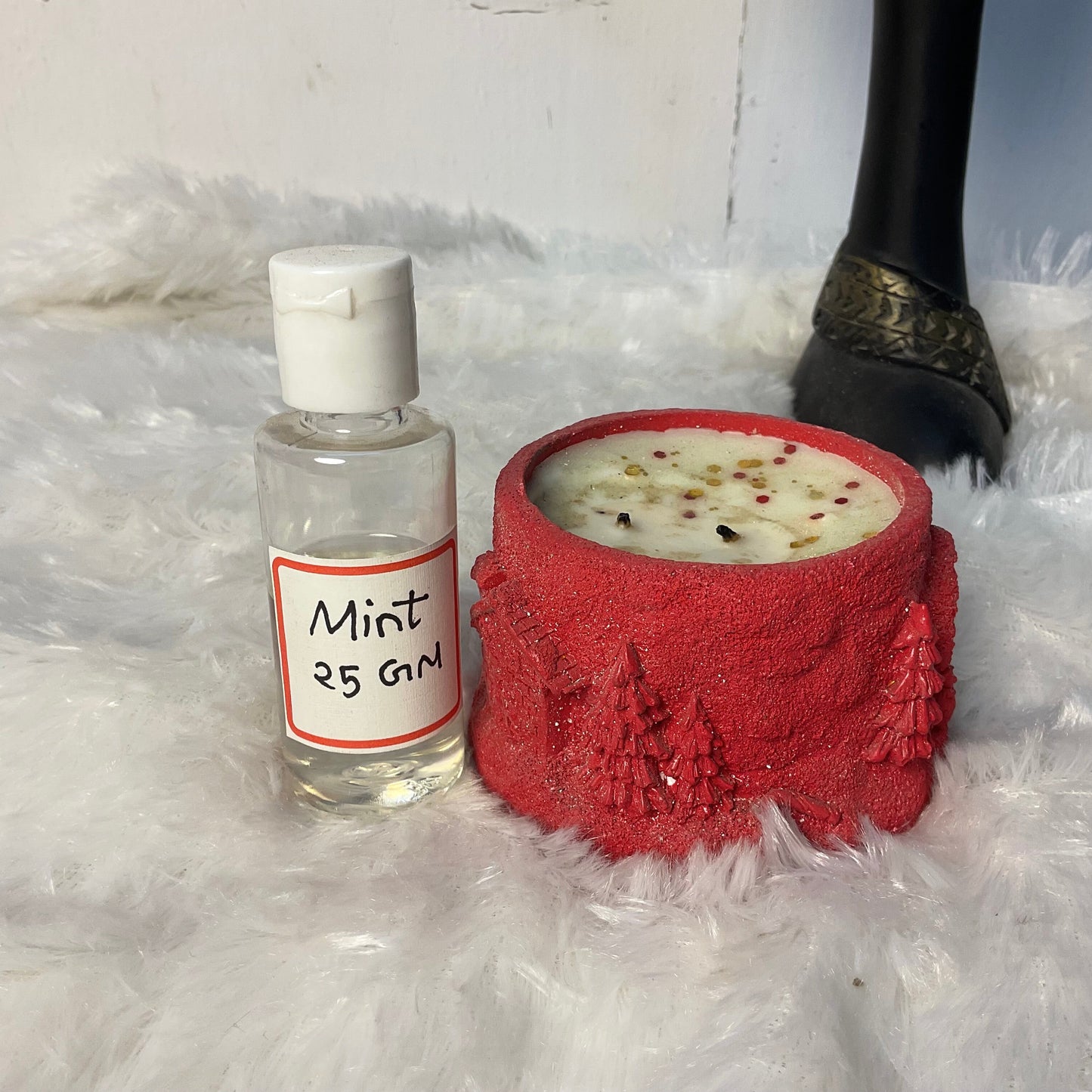 Mint candle fragrance