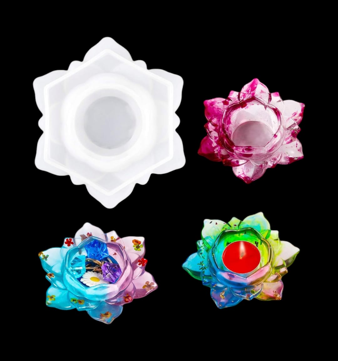 Lotus Tealight Holder mould