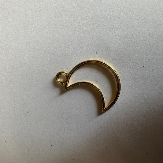 Mini bezel moon gold
