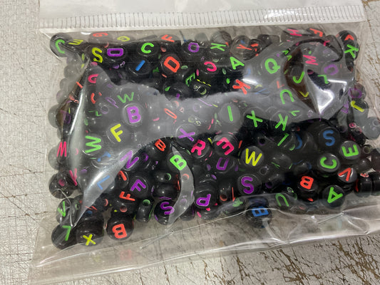 Alphabet beads