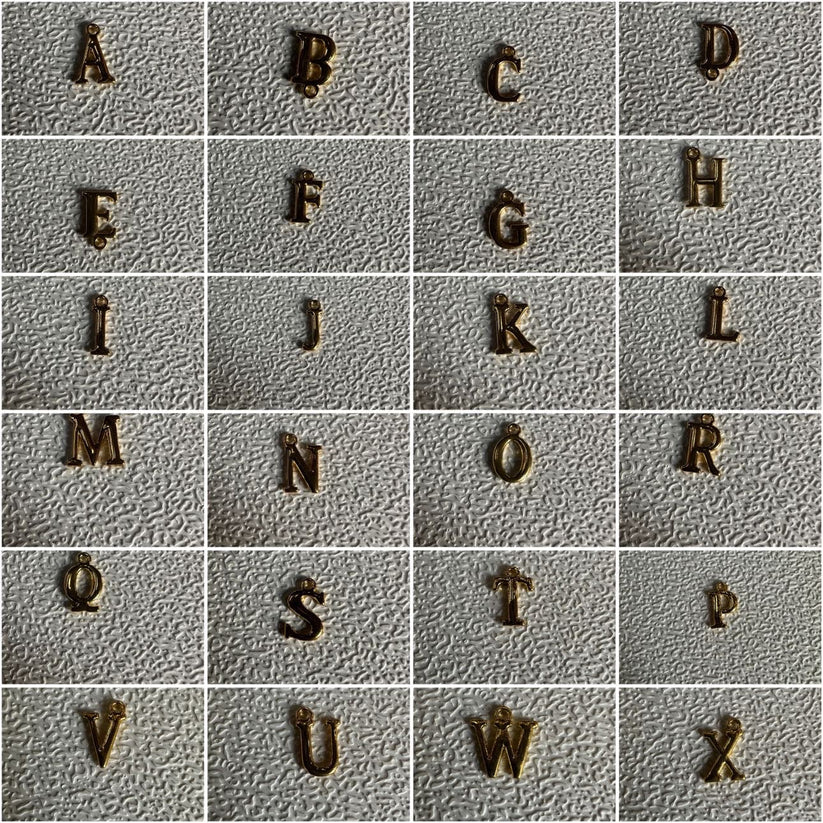 alphabet charm