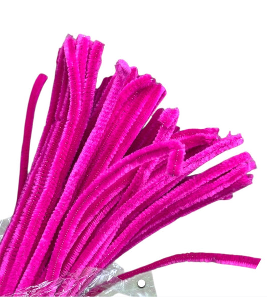 Pink pipe cleaner