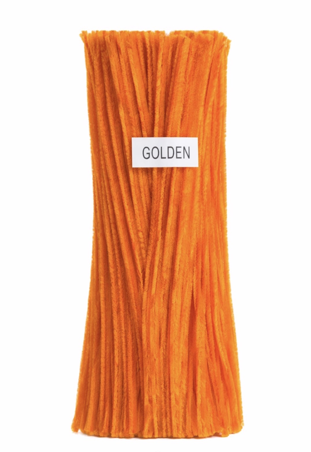 Orange pipe cleaner