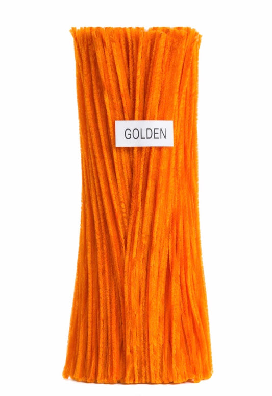 Orange pipe cleaner