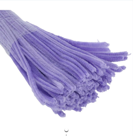 Pastel voilet Pipe cleaner