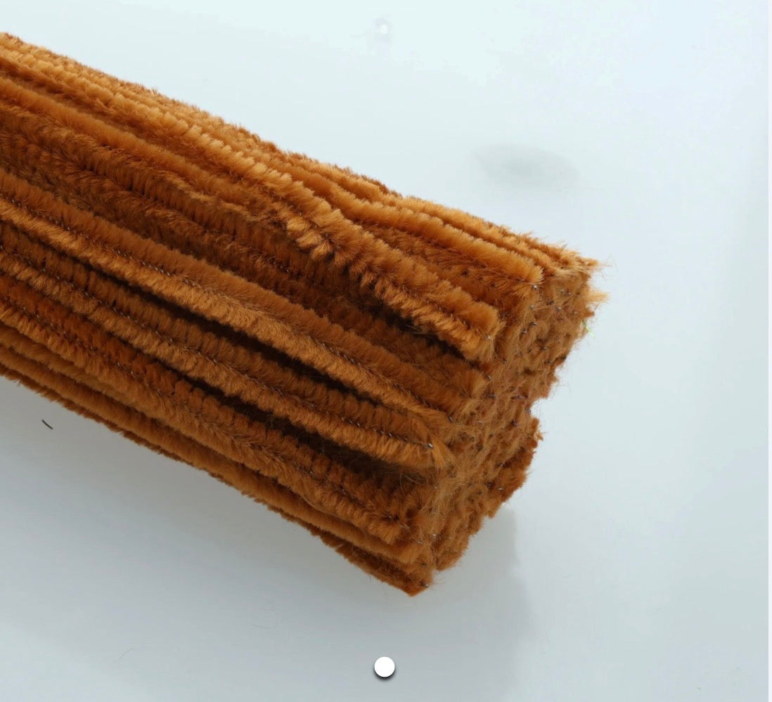 Golden Brown pipe cleaner