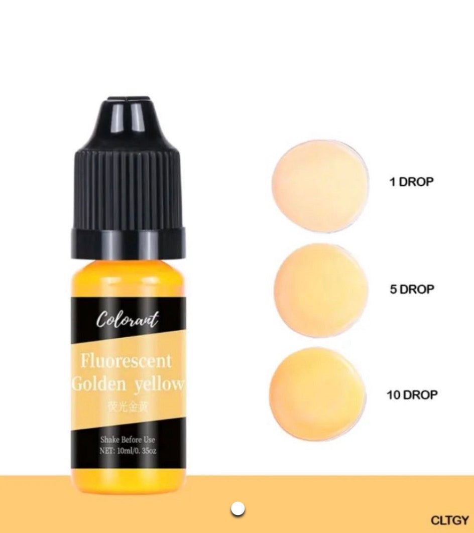 Golden Yellow 10ml Colorant