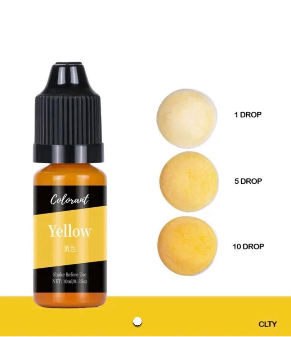 Yellow 10ml Colorant