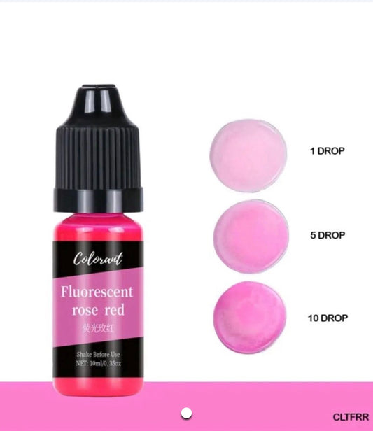 Fluorescent rose red 10ml Colorant