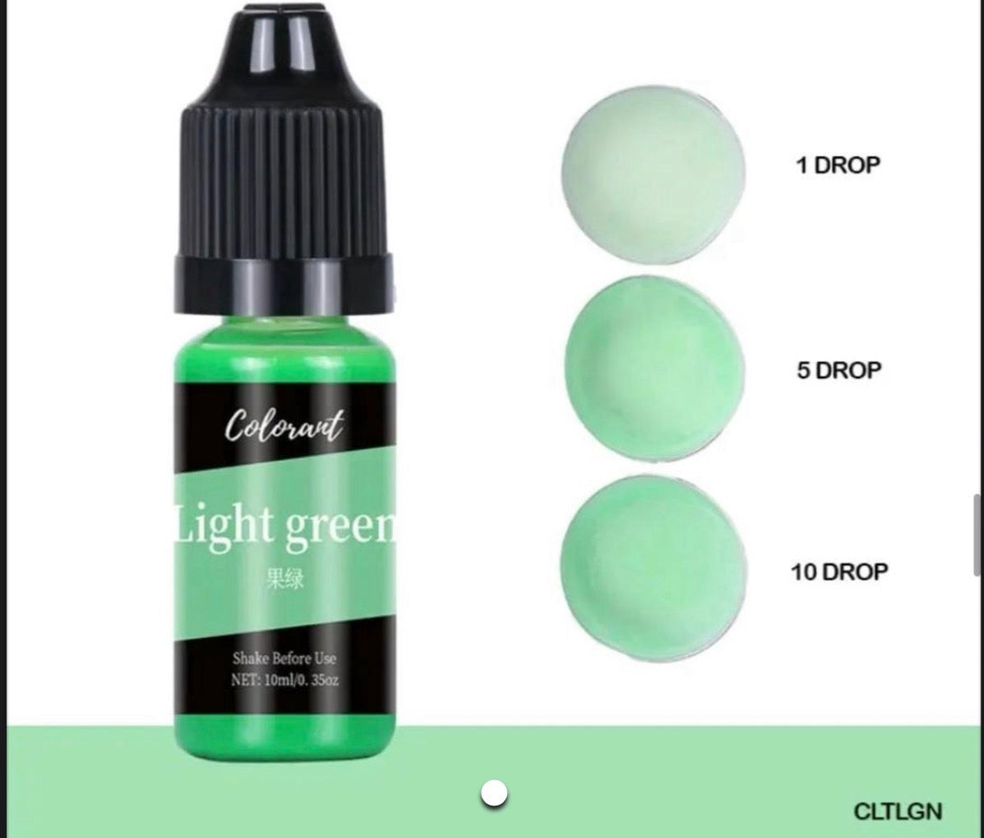 Light Green 10ml Colorant