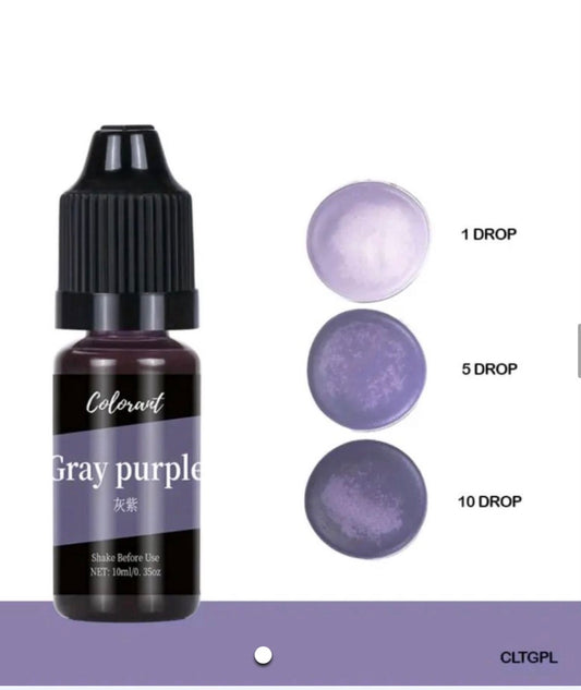 Gray Purple 10ml Colorant