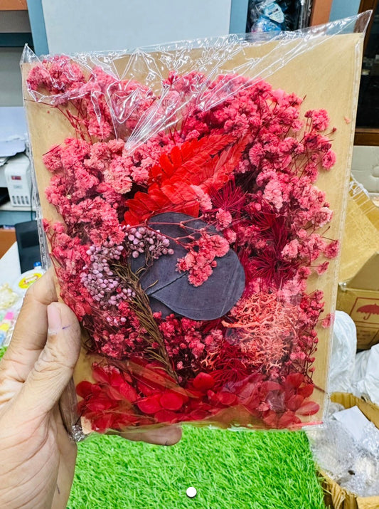 Dried flower pack
