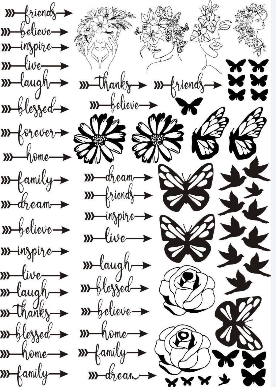 A4 Insert sheet 12