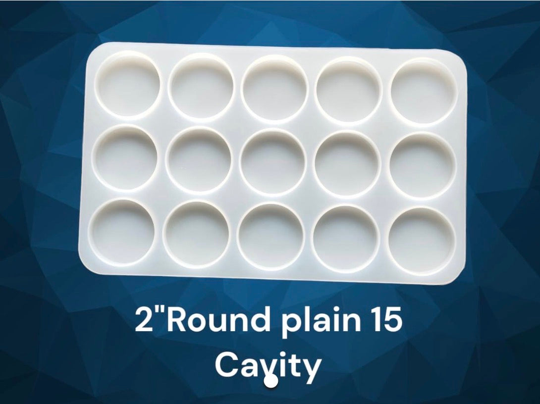 2”—15 cavity round mould