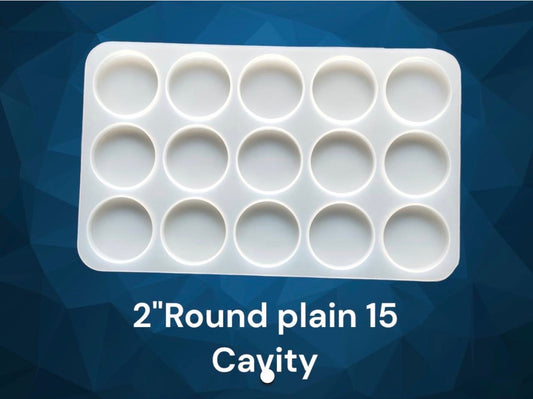 2”—15 cavity round mould