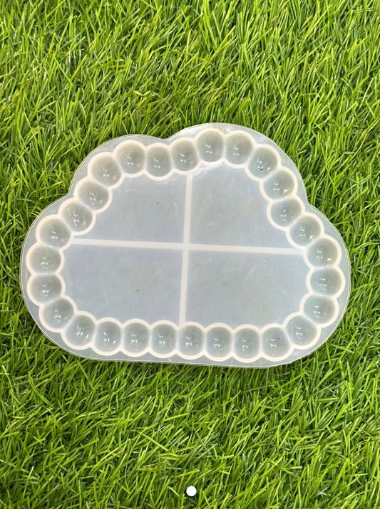 5" Cloud bubble dish mould