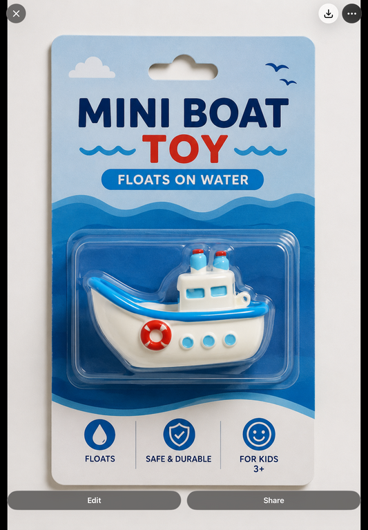 Boat Miniature 001