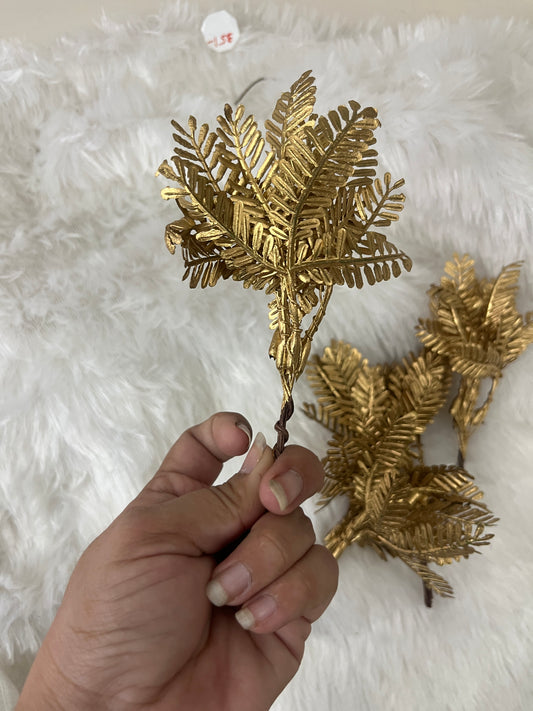 Decorative Artificial flower gold