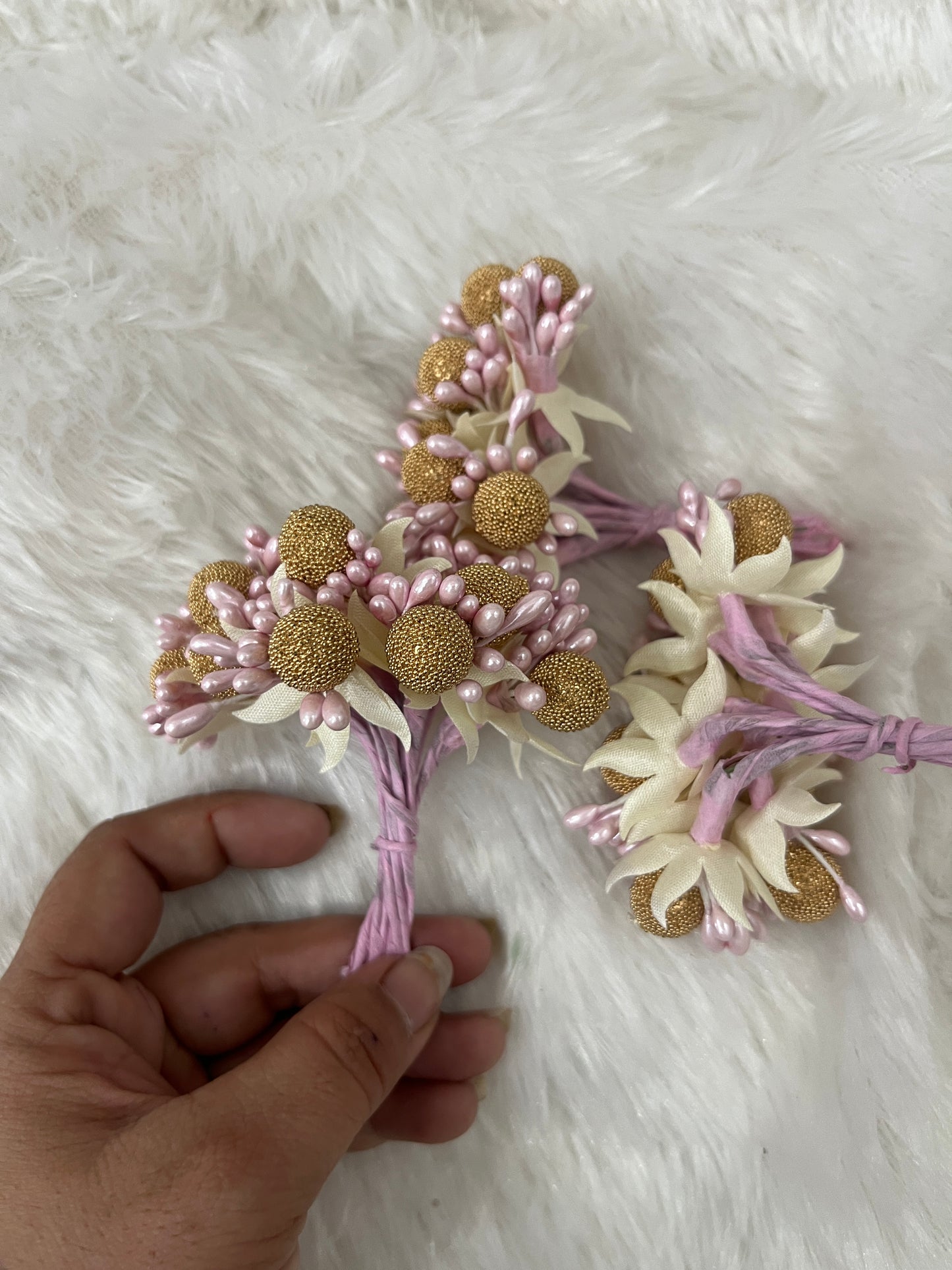 Decorative Artificial flower pink