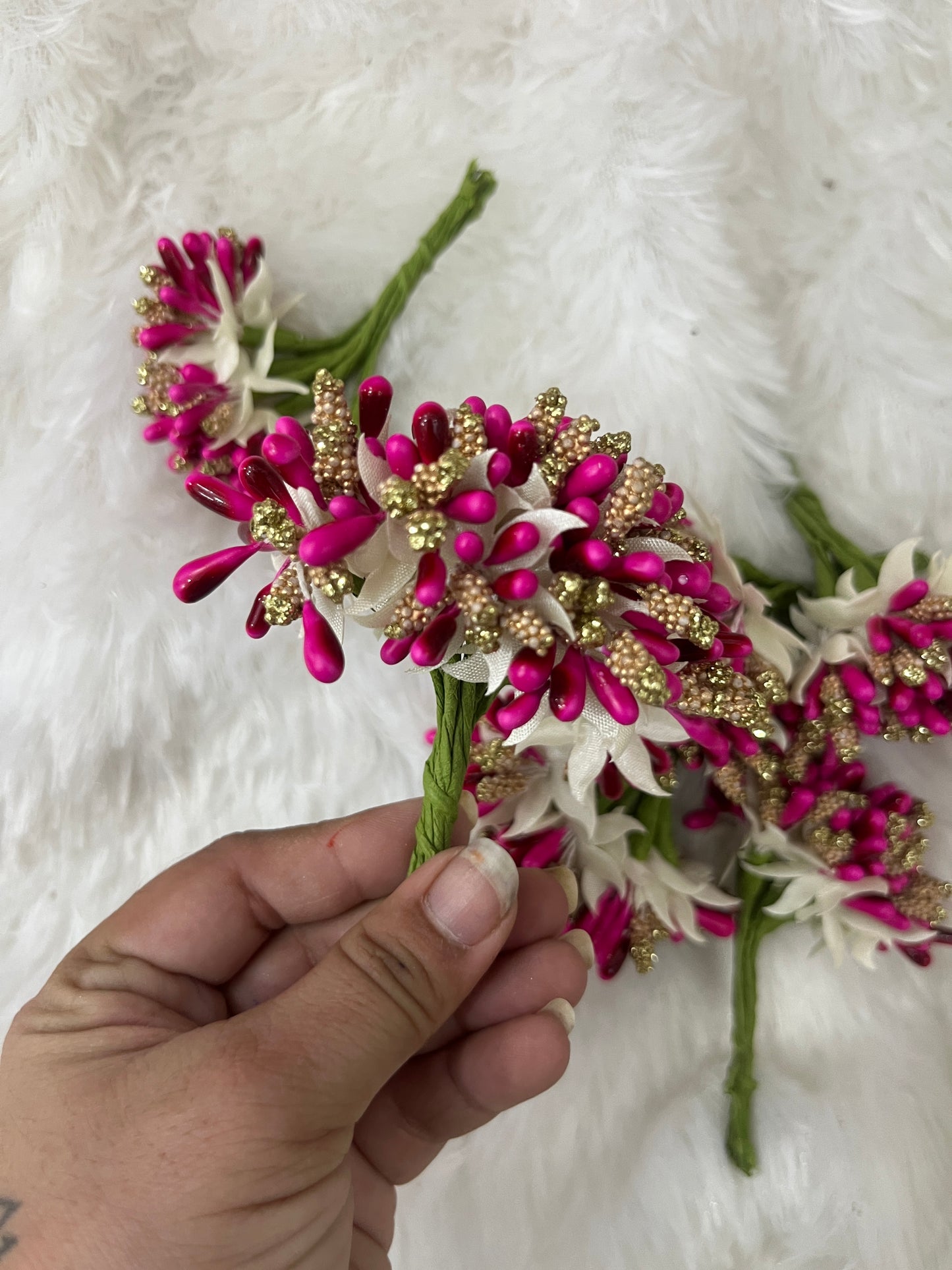 Decorative Artificial flower Pink