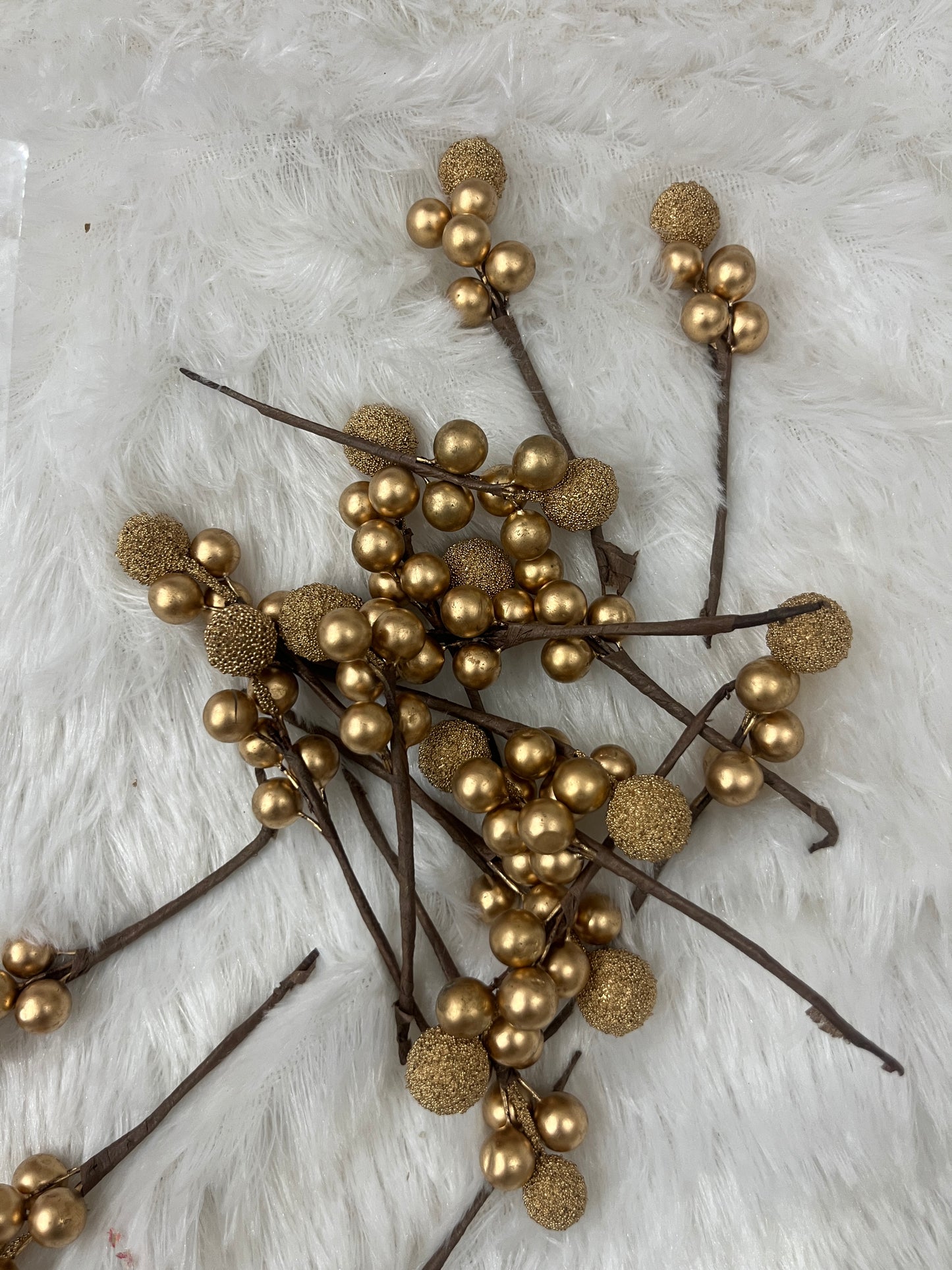 Decorative Artificial flower gold