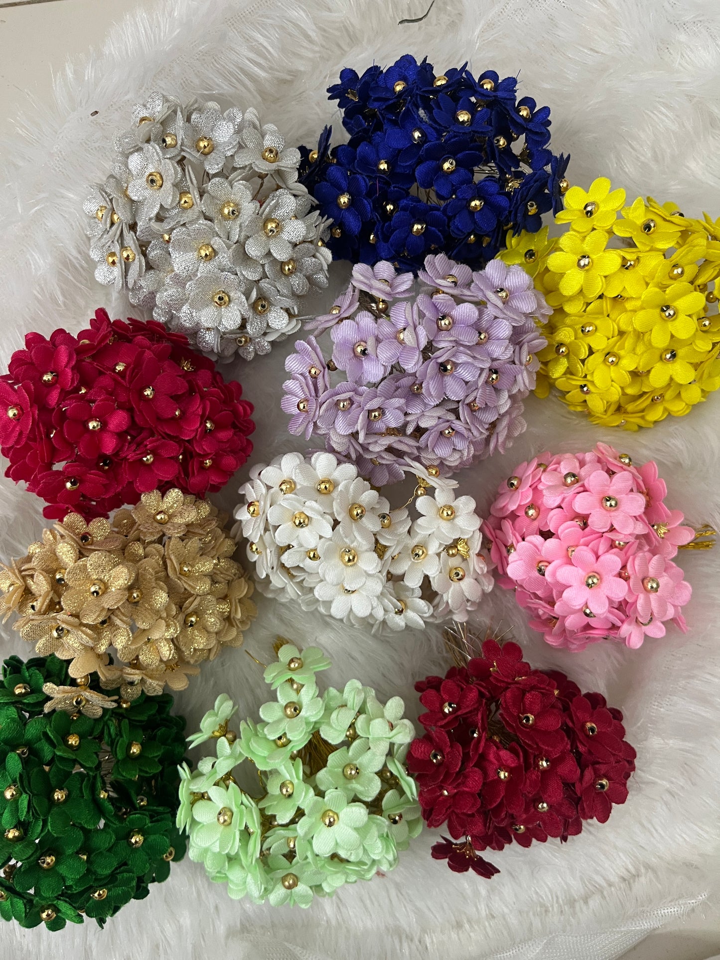 Decorative artificial flower multicolour