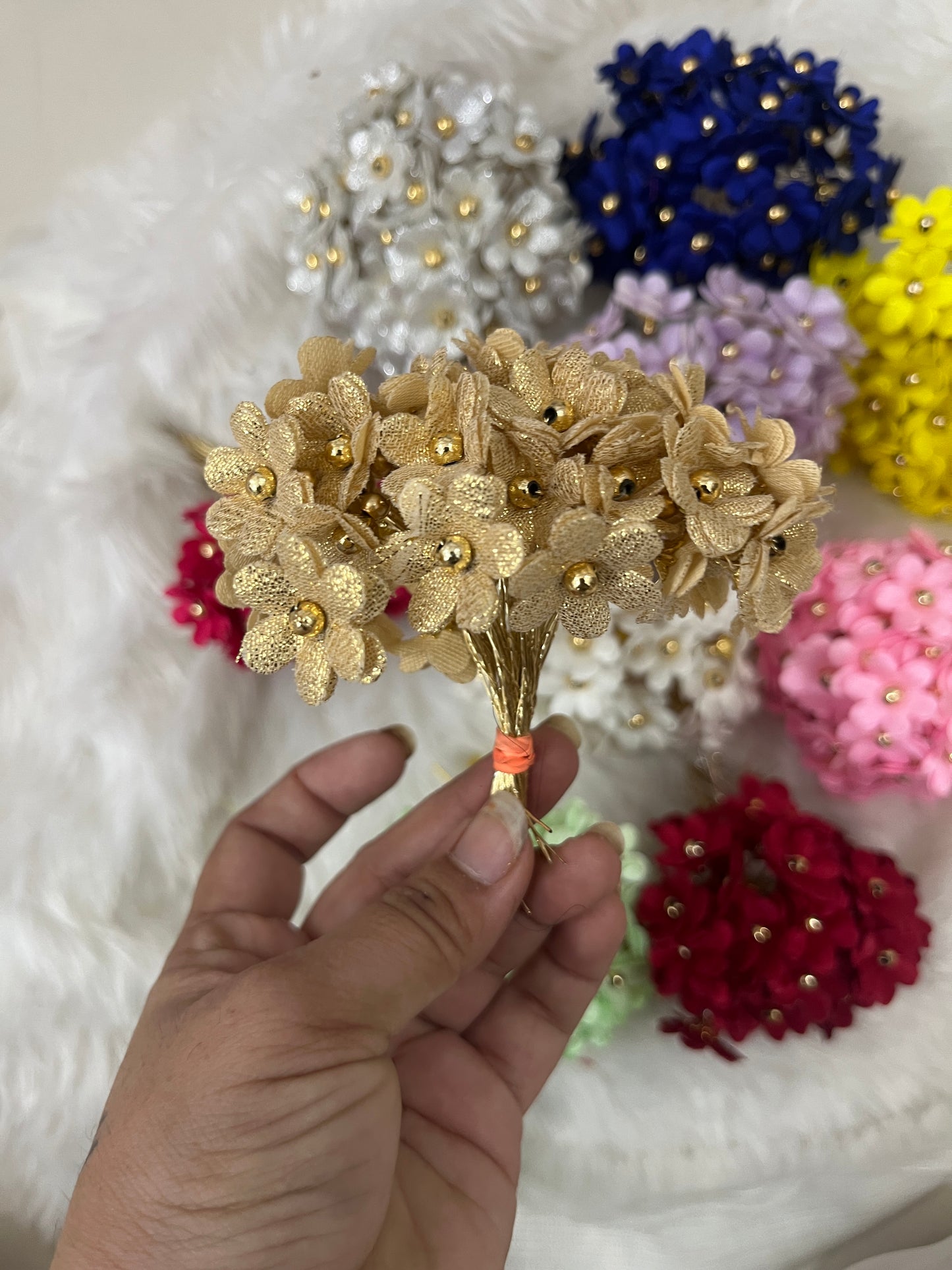 Decorative artificial flower multicolour