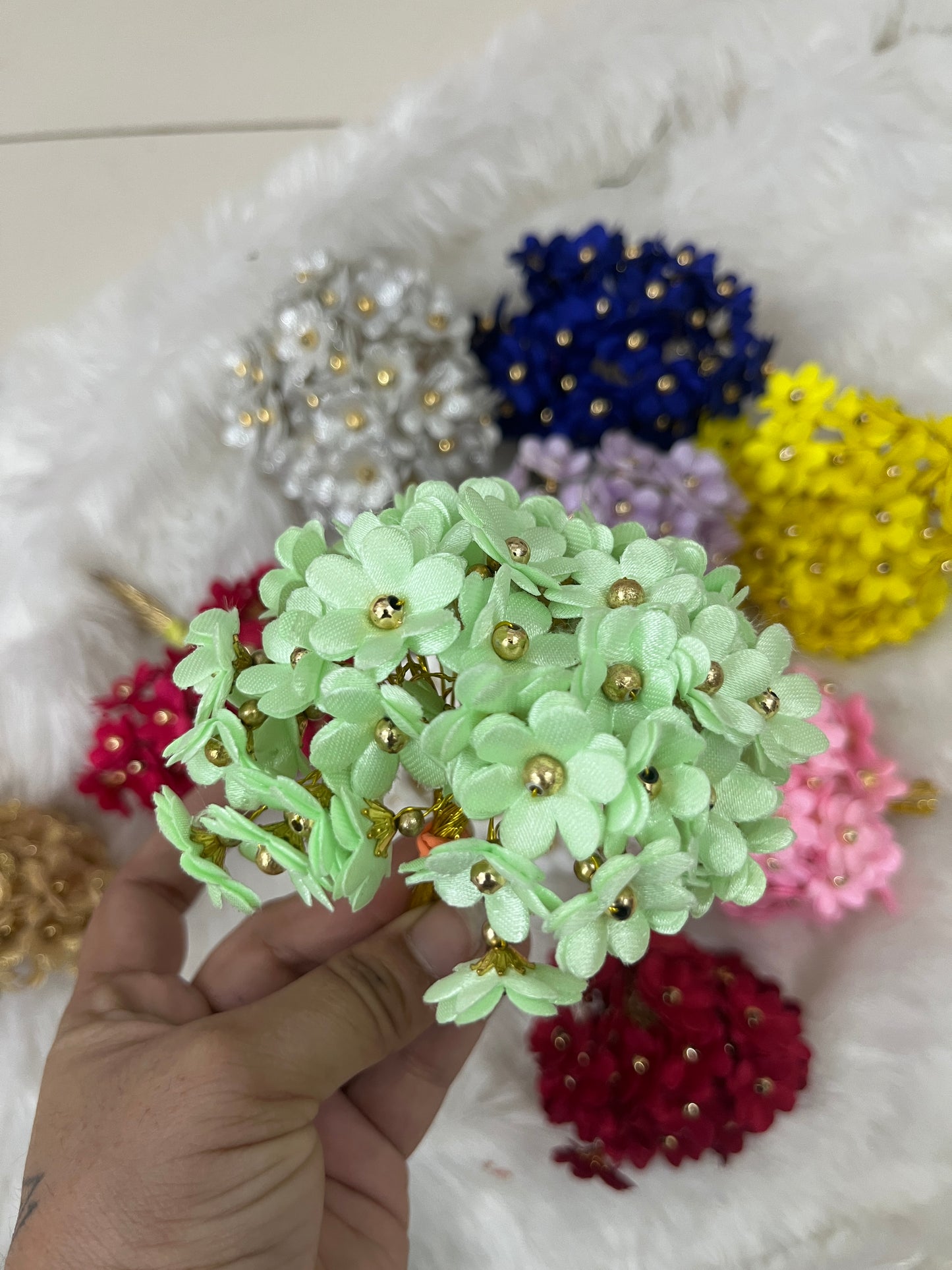Decorative artificial flower multicolour