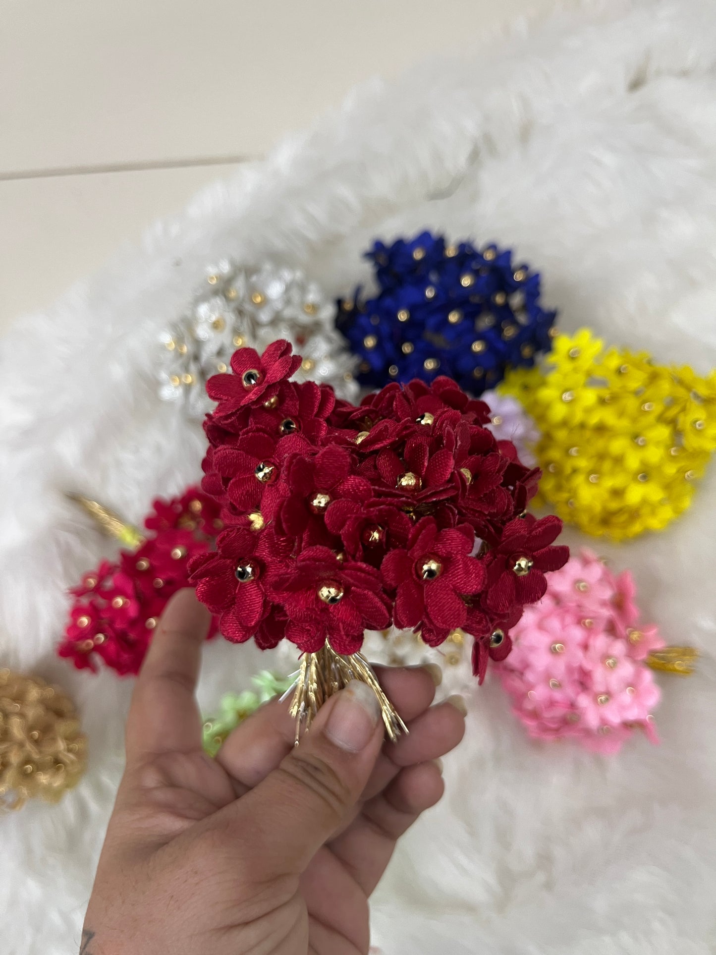 Decorative artificial flower multicolour