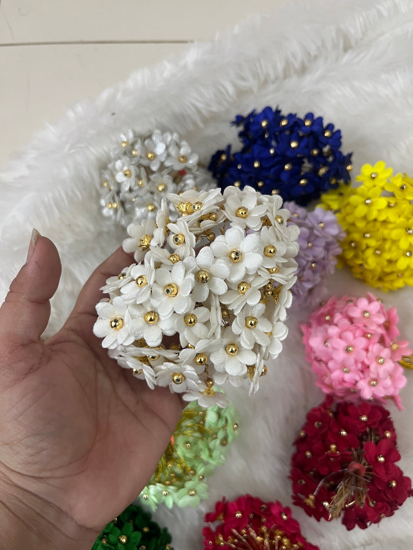 Decorative artificial flower multicolour