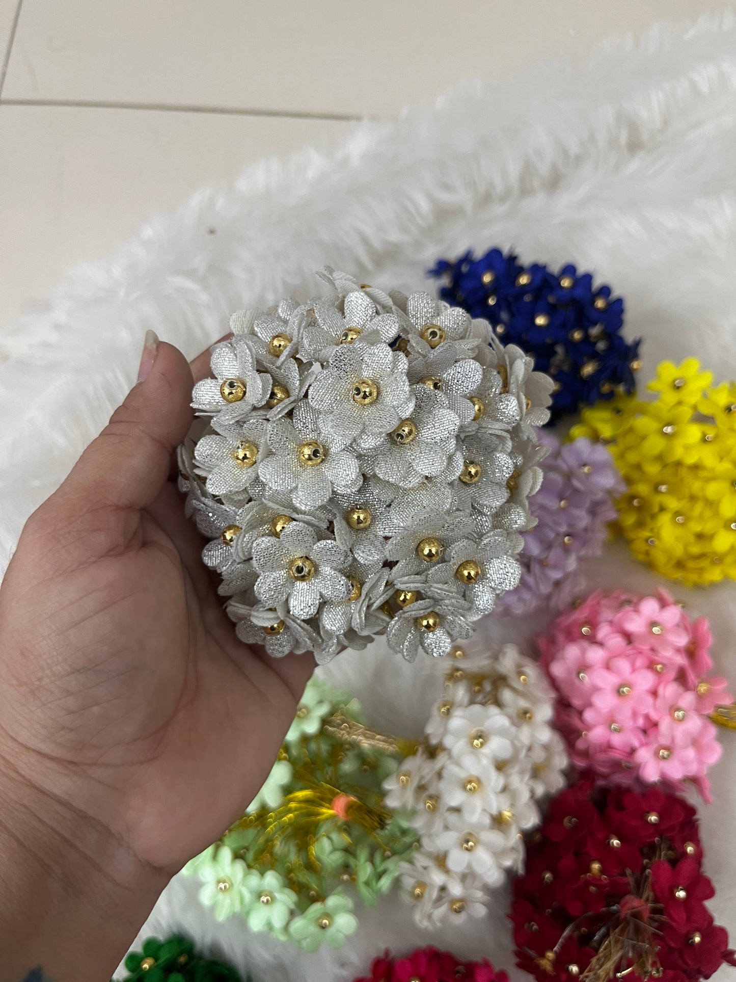 Decorative artificial flower multicolour