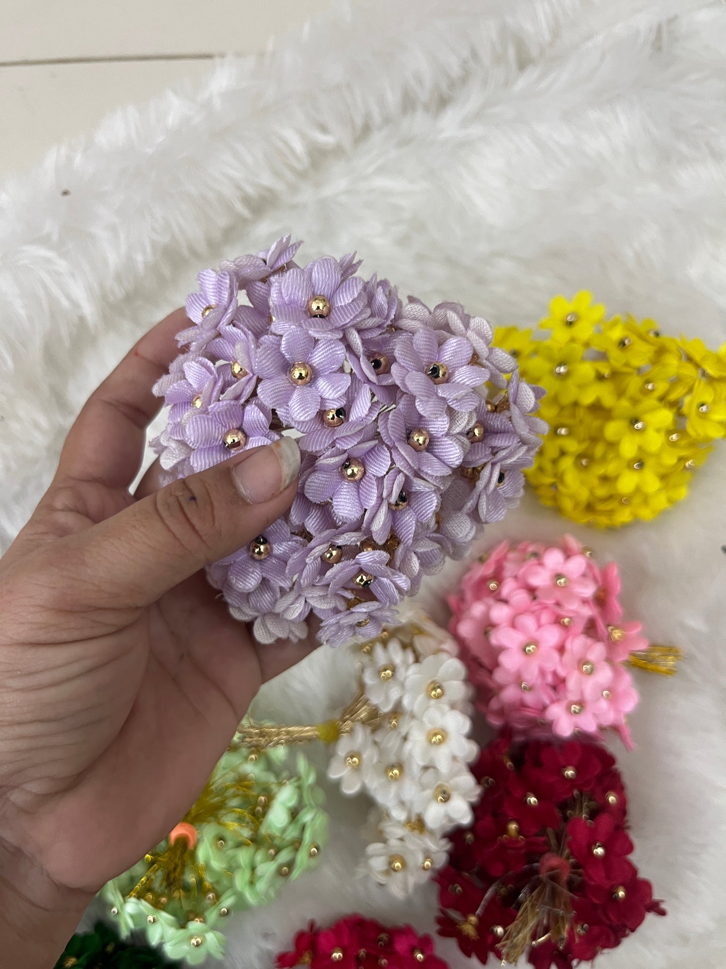 Decorative artificial flower multicolour