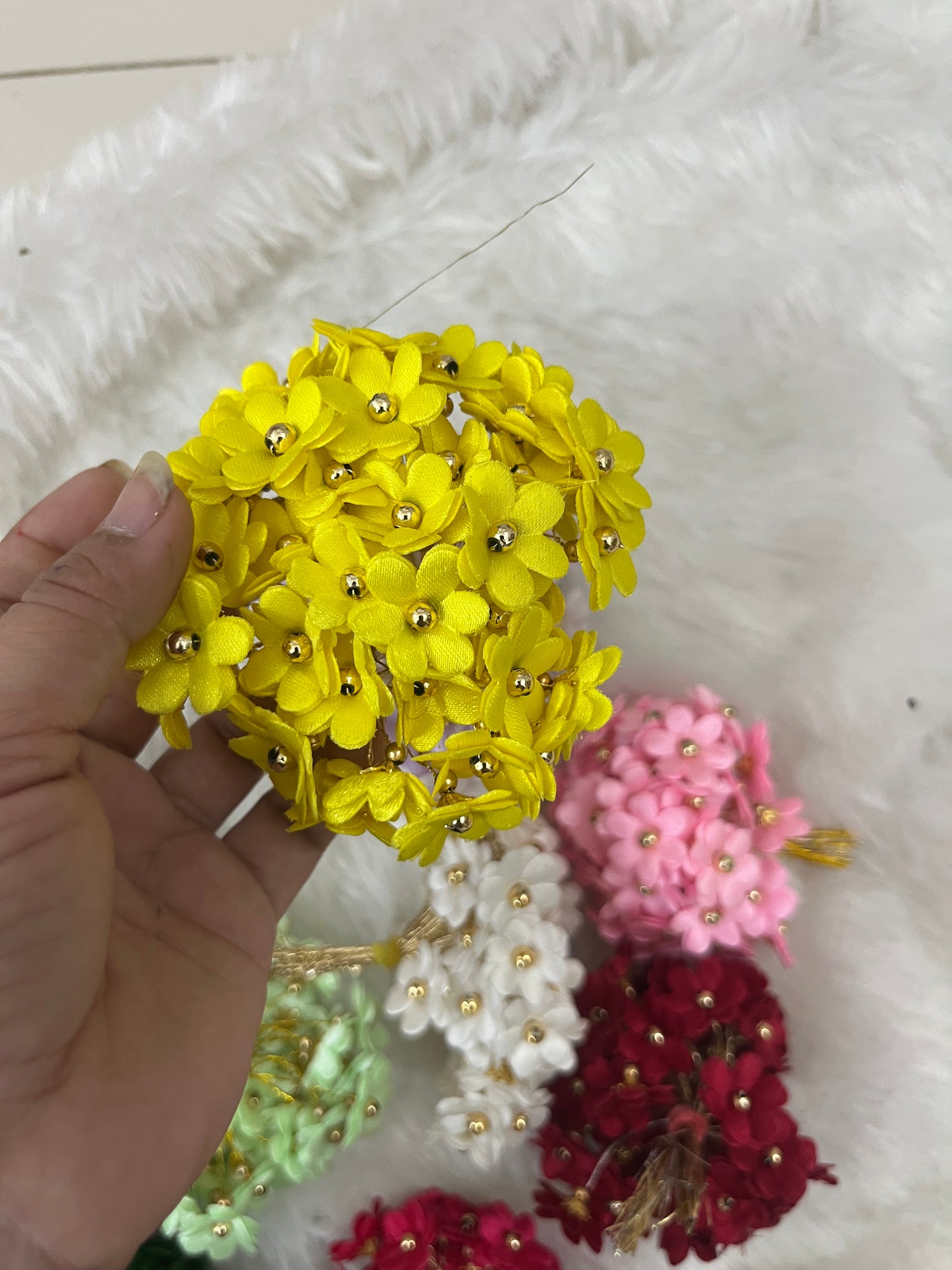 Decorative artificial flower multicolour