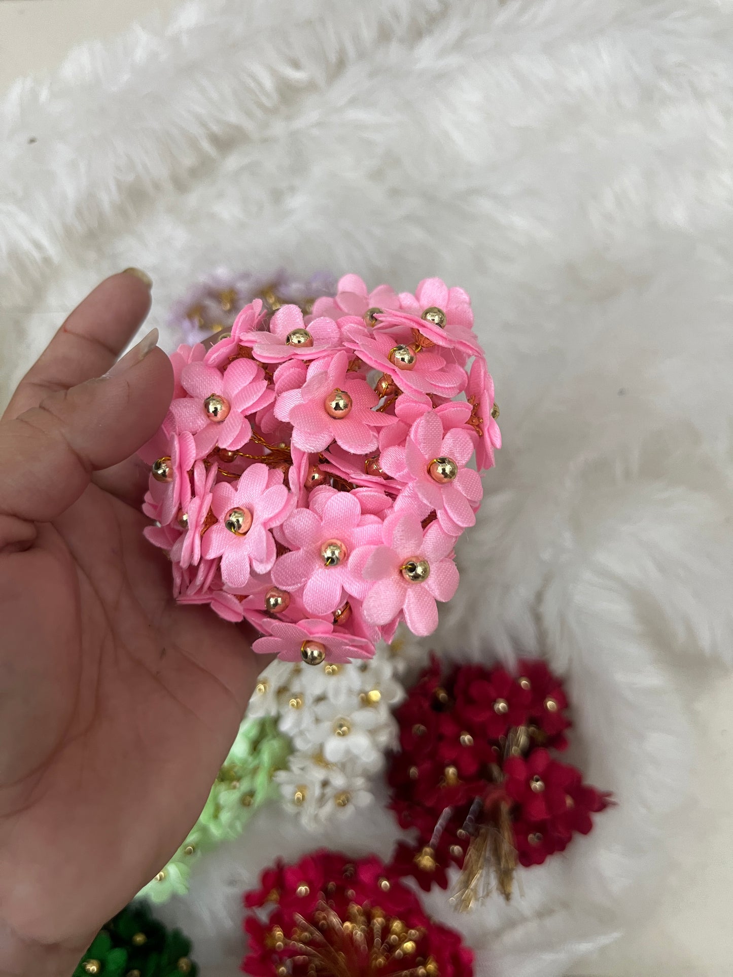 Decorative artificial flower multicolour