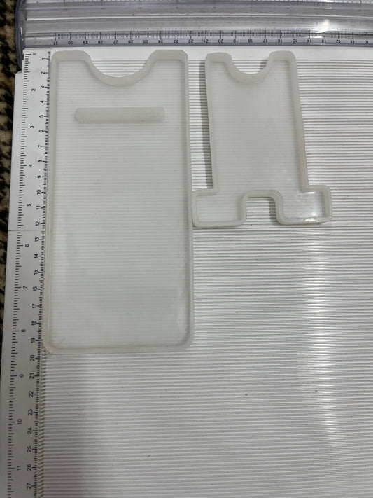 Silicon mobile stand mould