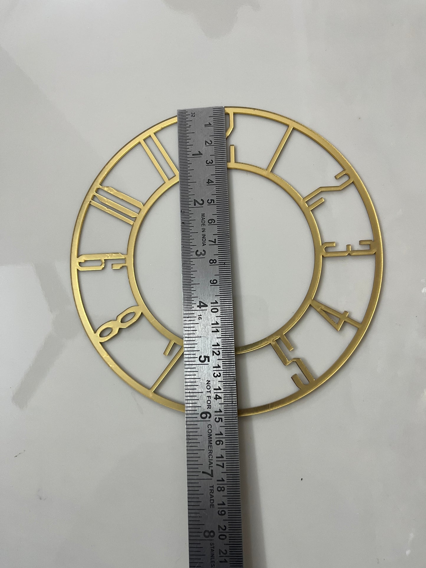 Acrylic Ring With Numbers