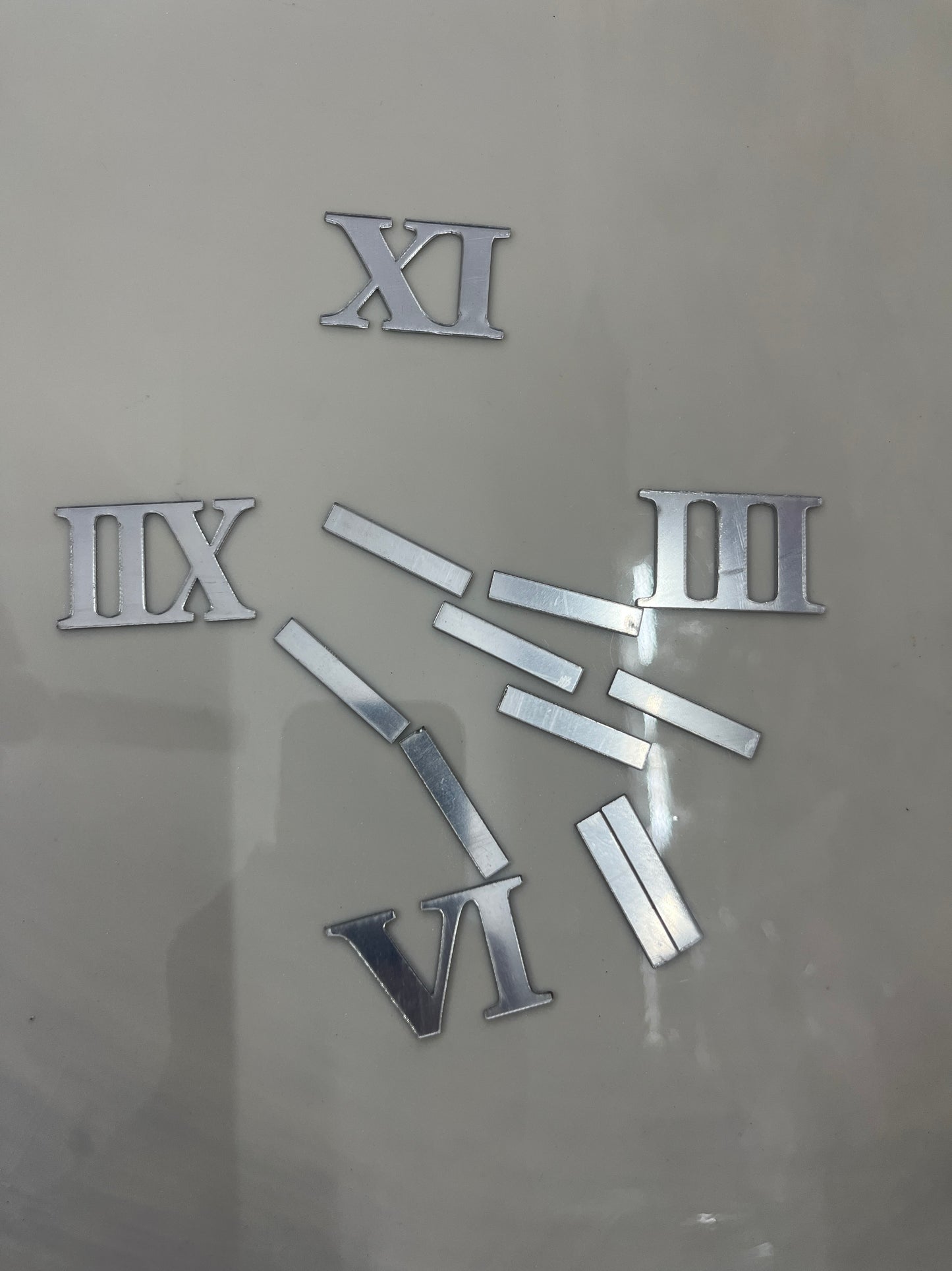 Acrylic Number with Stick (1.5)inch