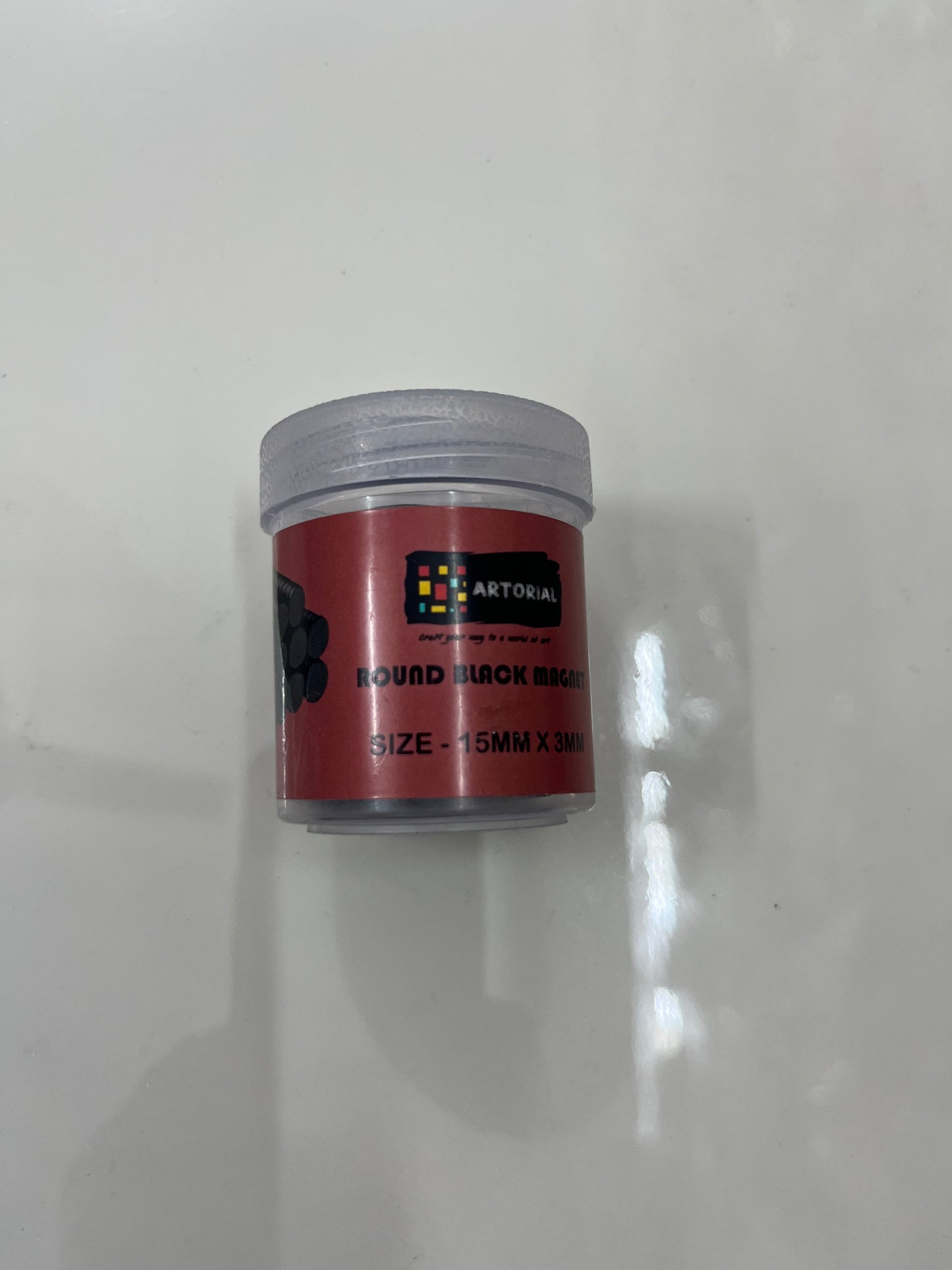 Round Black Magnet