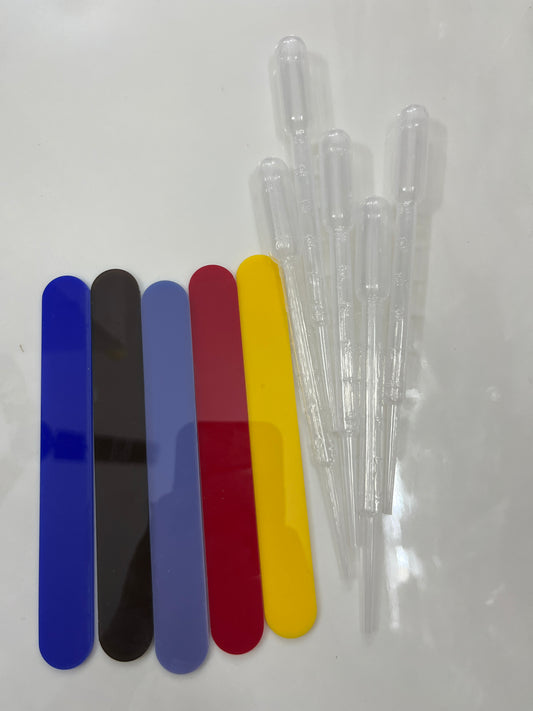 Resin Mixing Stick With Drops Combo