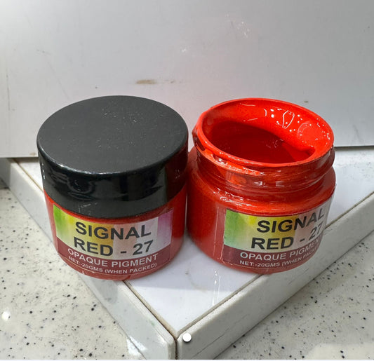 Signal red opaque pigment (20 gram)