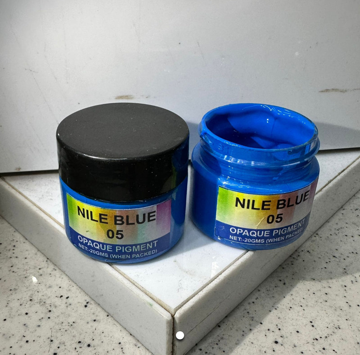 Nile blue opaque pigment (20 gram)