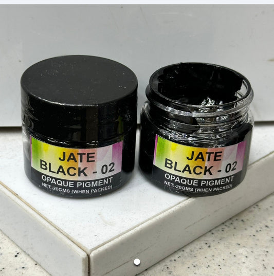 Jate black opaque pigment (20 gram)