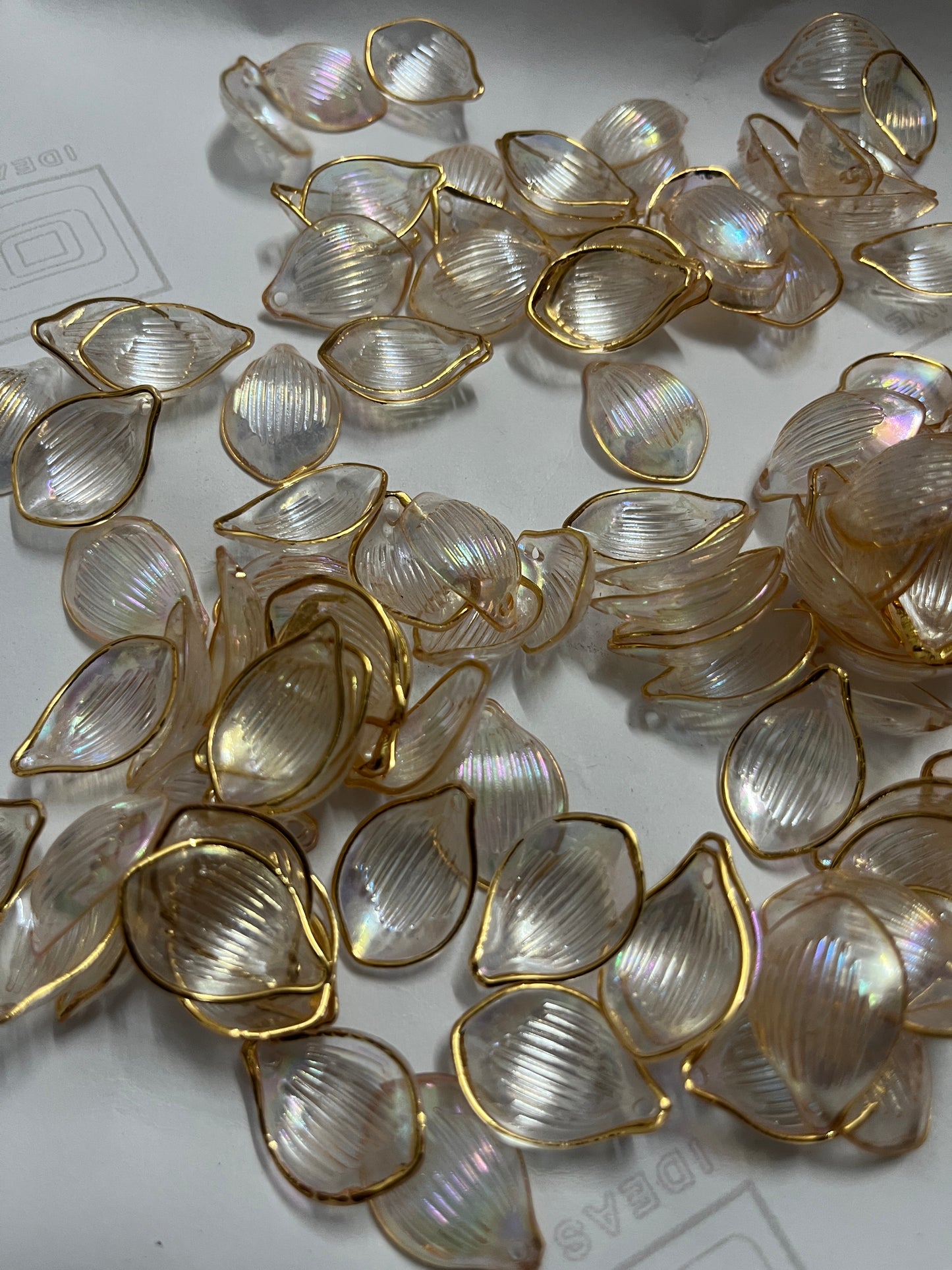 Artificial Flower petal silver