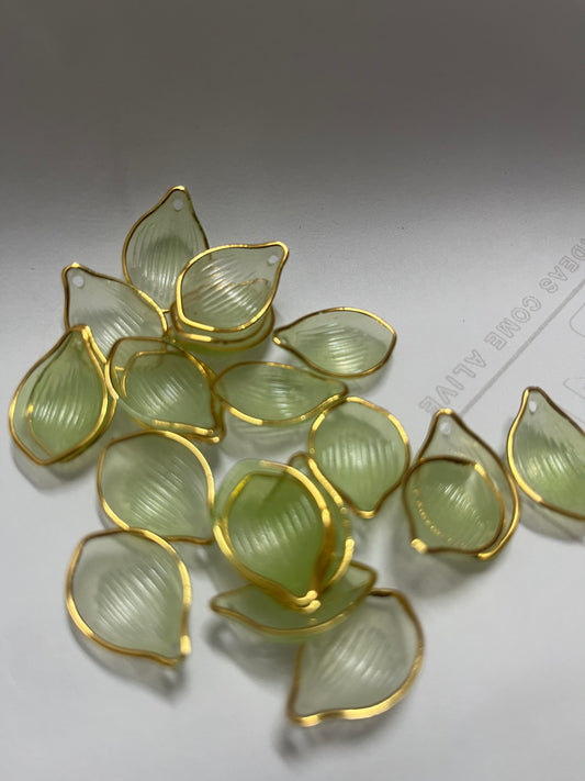 Artificial Flower petal Green