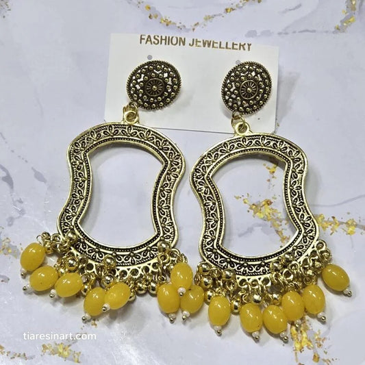 Golden Jumkha Yellow Moti